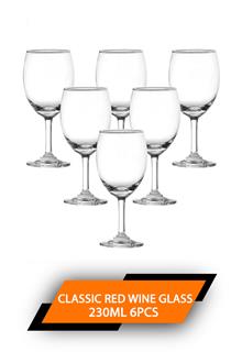 Ocean Classic Red Wine Glass 230ml 6pcs